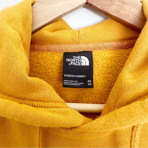 Woman’s The North Face Hoodie Mustard Yellow size XS - Picture 3 of 4